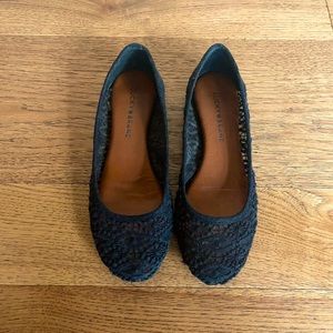 Lucky Black Ballet Flats ~ sz 6